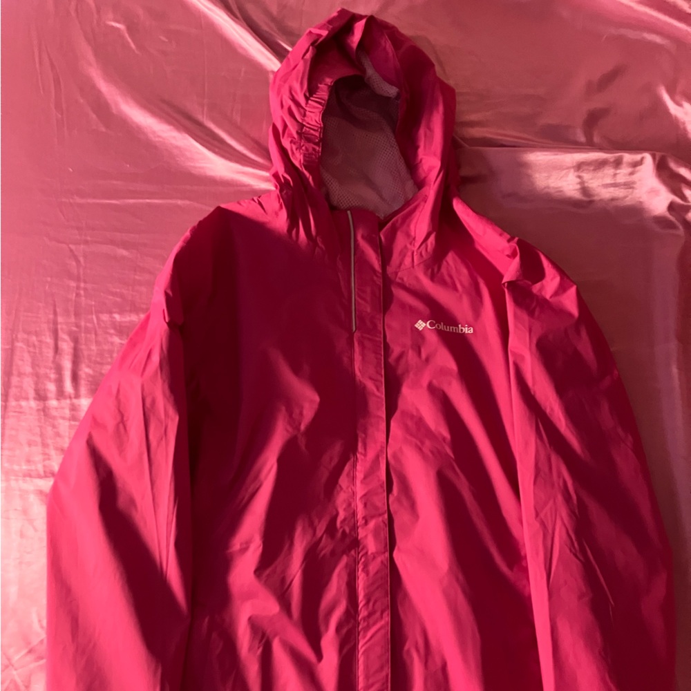Columbia Vibrant Pink Outdoor Jacket